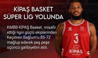 KİPAŞ İstiklal Basket’ten üst üste üçüncü galibiyet