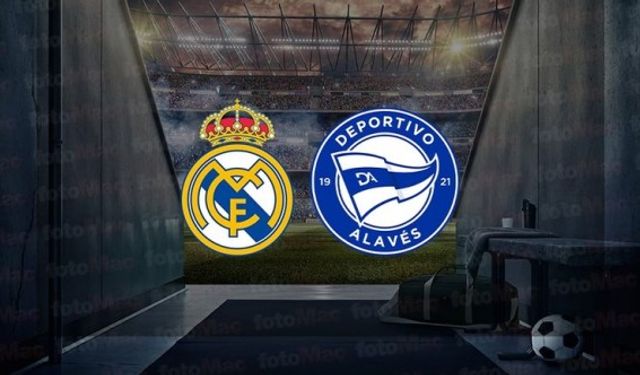 Real Madrid - Deportivo Alaves canlı izle