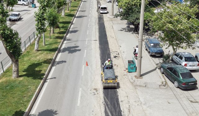 Kahramanmaraş'ta Altyapısı Tamamlanan Yollar Asfaltlanıyor