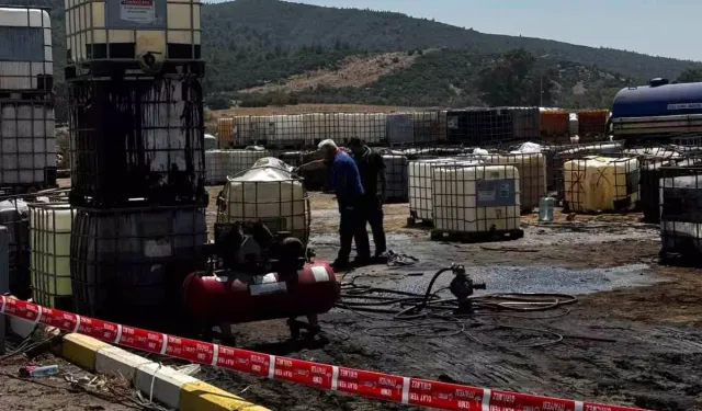 İzmir'de Kaçak Akaryakıt Patlaması: 16 Araç Hasar Gördü