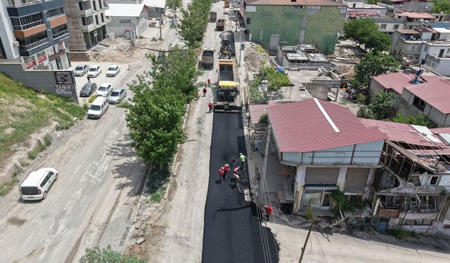 Şeyh Şamil ve Vezir Hoca’da Asfalt Yenileme