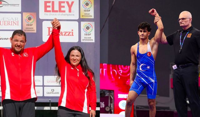 Kahramanmaraşlı sporculardan Avrupa ve Dünya Kupası'nda çifte madalya sevinci