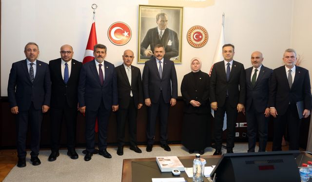 Başkan Görgel ve Kahramanmaraş Heyetinden Başkentte Kritik Temaslar