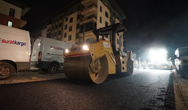 Büyükşehir, asfalt mesaisini 20 farklı noktada sürdürecek