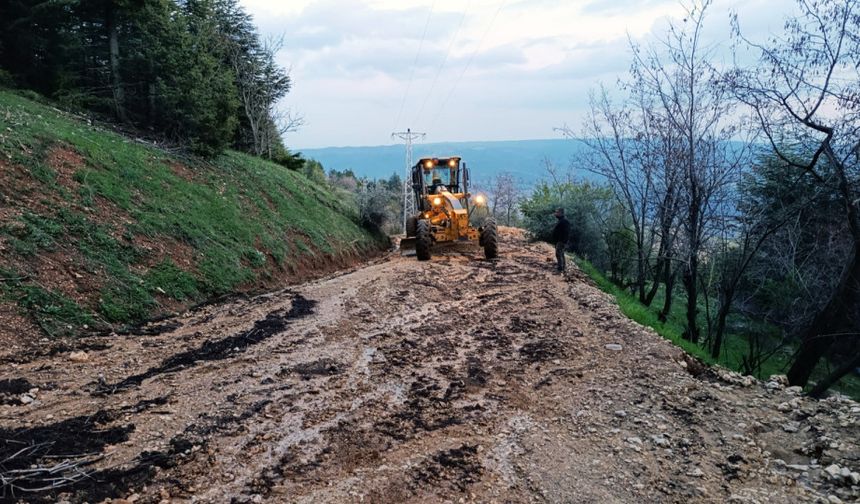 Dulkadiroğlu Kırsalında Yağışın Getirdiği Olumsuzlukları Ortadan Kaldırılıyor