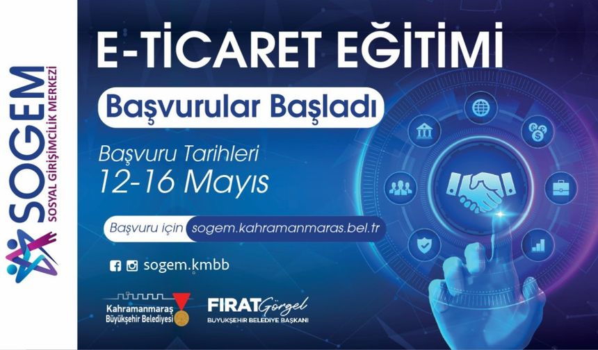 SOGEM, Yeni Eğitim Programıyla Kahramanmaraşlılarla Buluşuyor!