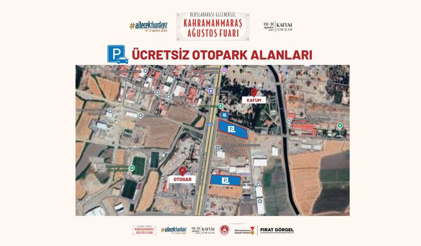 Büyükşehir'den Fuar İçin 3 Yerde Ücretsiz Otopark