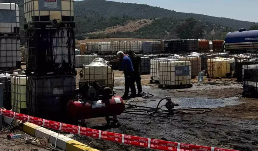 İzmir'de Kaçak Akaryakıt Patlaması: 16 Araç Hasar Gördü
