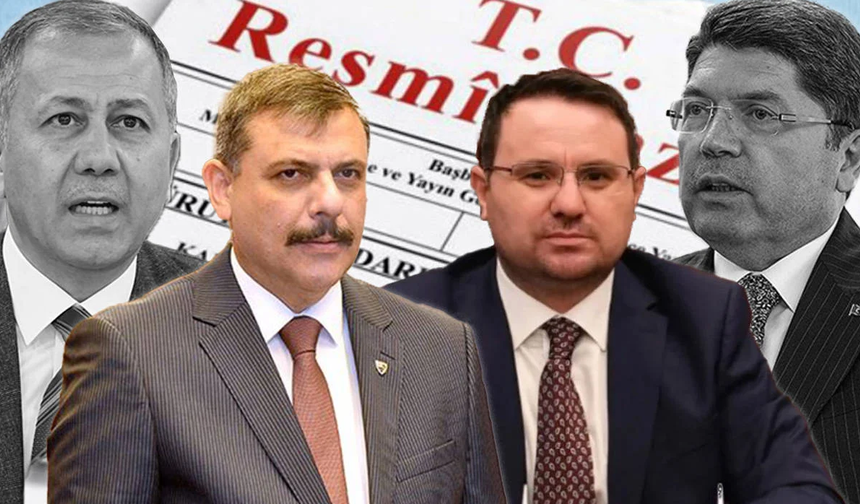 Kabine’de sürpriz değişiklik: Mustafa Çiftçi İçişleri, Akın Gürlek Adalet Bakanı oldu
