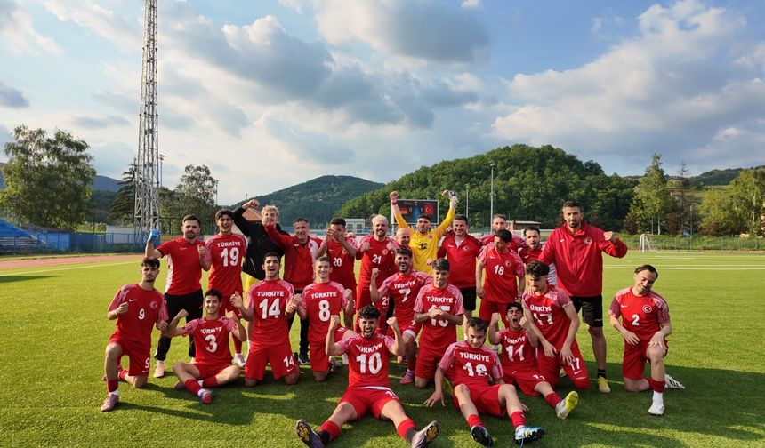 İşitme Engelliler U23 Milli Takım Dünya Kupası’nda Finalde