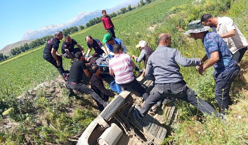 Kahramanmaraş’ta Otomobil Sulama Kanalına Uçtu: 4 Yaralı