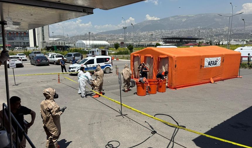 Kahramanmaraş Devlet Hastanesi’nde KBRN Tatbikatı