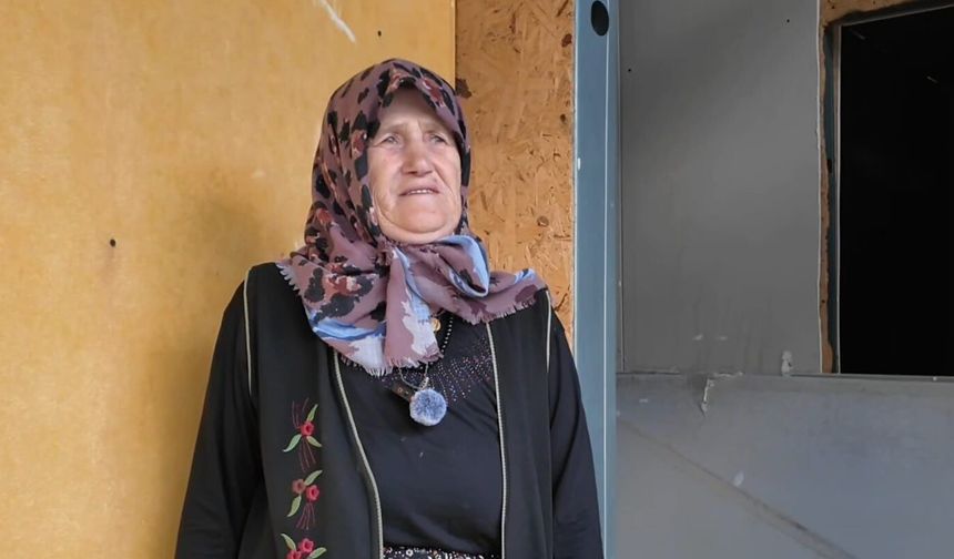 Kahramanmaraş Ekinözü ilçesinde vatandaş yerinde dönüşüm mağduru oldu.