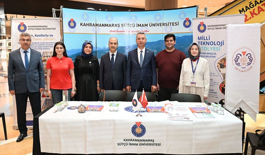 KSÜ Tercih Günleri Piazza'da Başladı