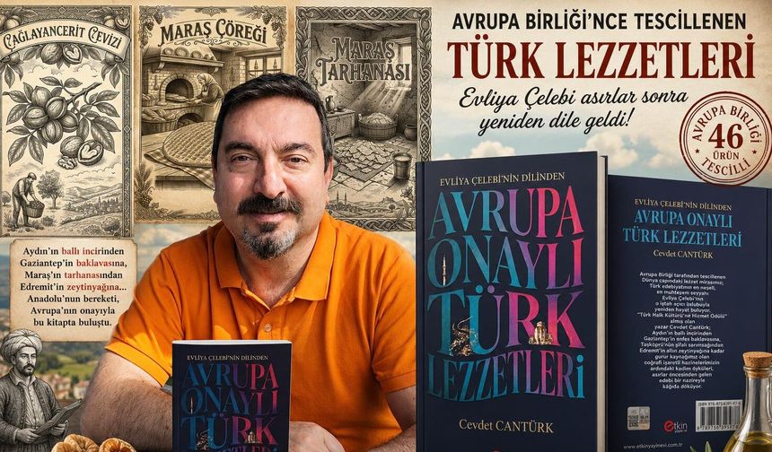 Avrupa Birliği tescilli Türk lezzetleri kitap oldu