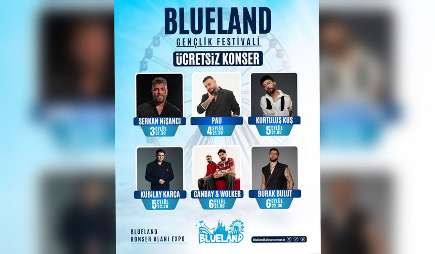 Blueland'de 4 Günlük Dev Festival