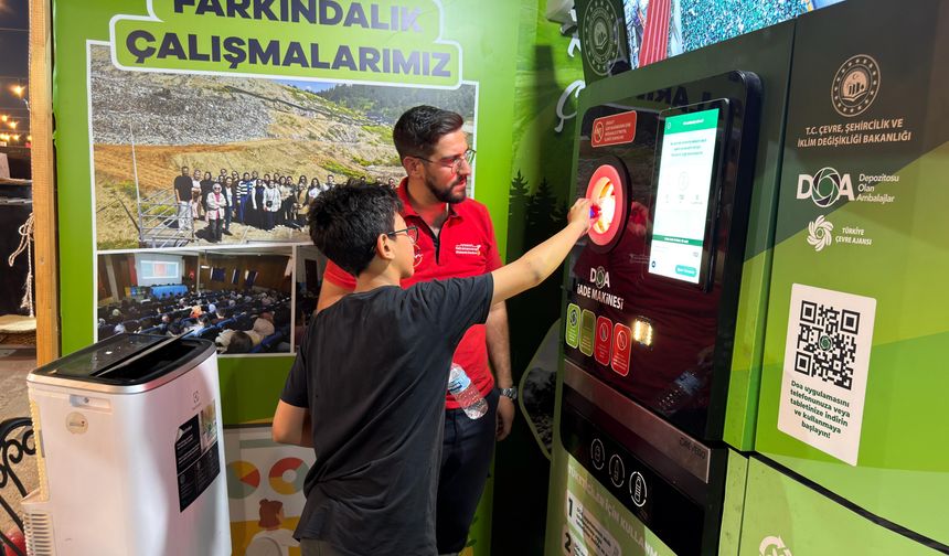 Ağustos Fuarı'nda DOA Uygulamasıyla Geri Dönüşüme Teşvik