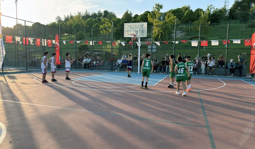 15 Temmuz Spor Vadisi’nde basketbol heyecanı