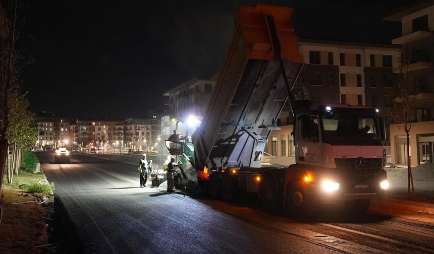 Büyükşehir, asfalt mesaisini 20 farklı noktada sürdürecek