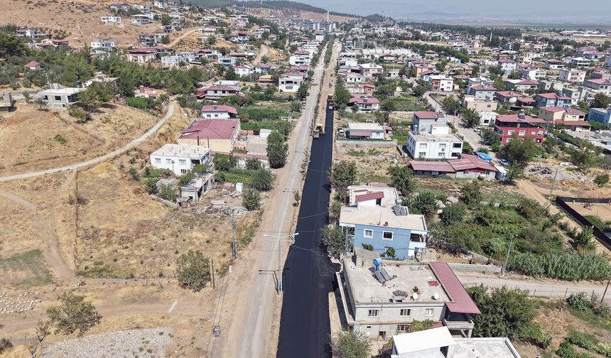 Büyükşehir’in asfalt mesaisi 5 ilçede sürecek