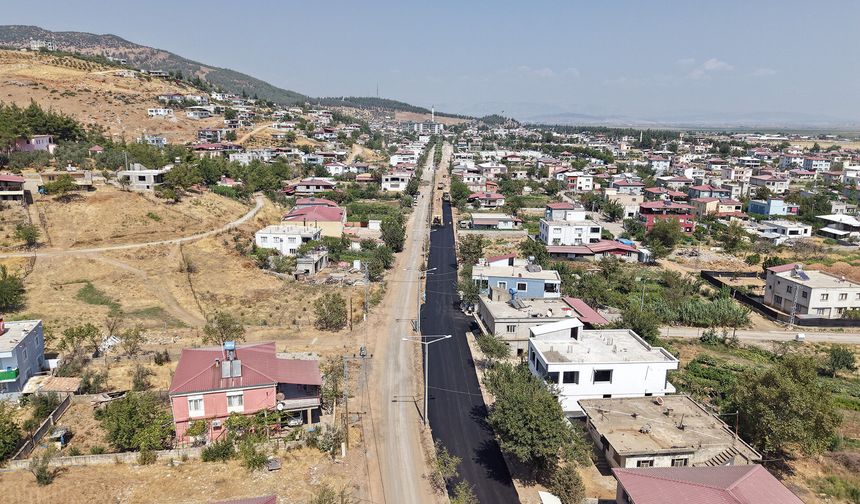 Büyükşehir, Türkoğlu Beyoğlu’nun ana bulvarını yeniliyor