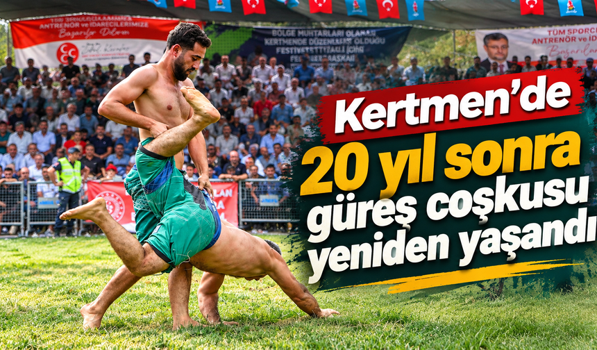 Başkan Görgel: Güreşi gelecek nesillere taşıyoruz