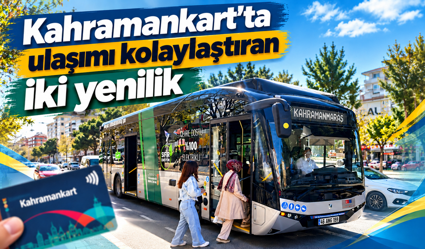 Büyükşehir’den Kahramankart’a dijital ulaşım kolaylığı
