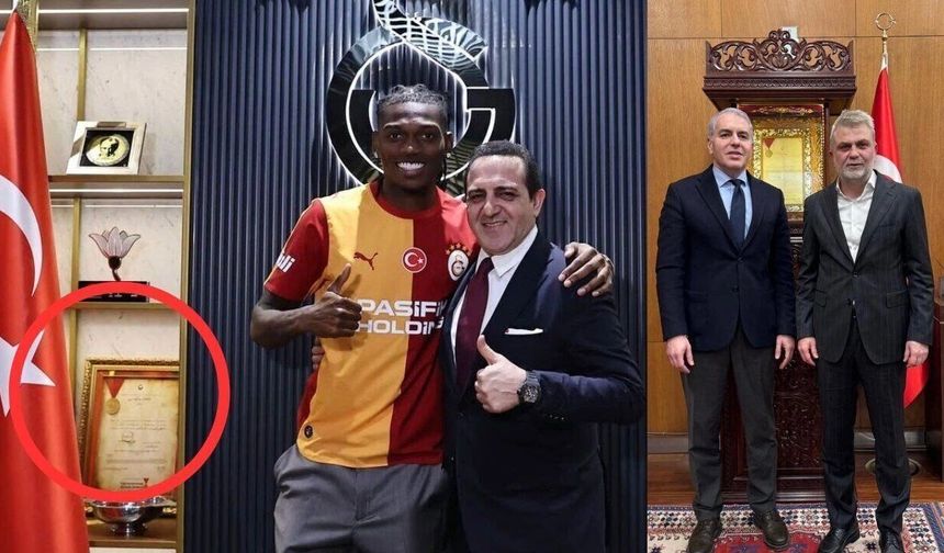 Galatasaray’ın imza törenlerinde Kahramanmaraş detayı