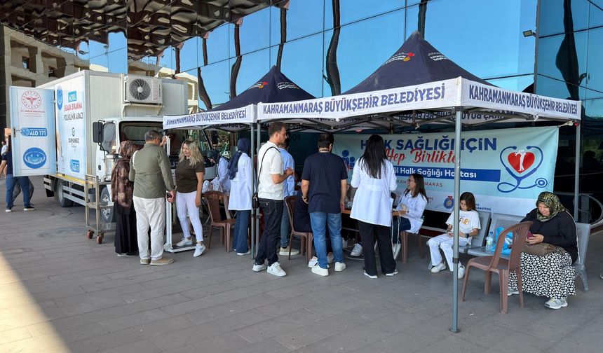 Büyükşehir’den Halk Sağlığı Haftası’na güçlü destek