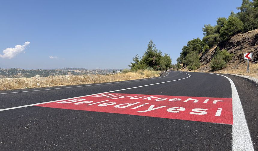 Kahramanmaraş’ta 5 kilometrelik yol tamamen yenilendi