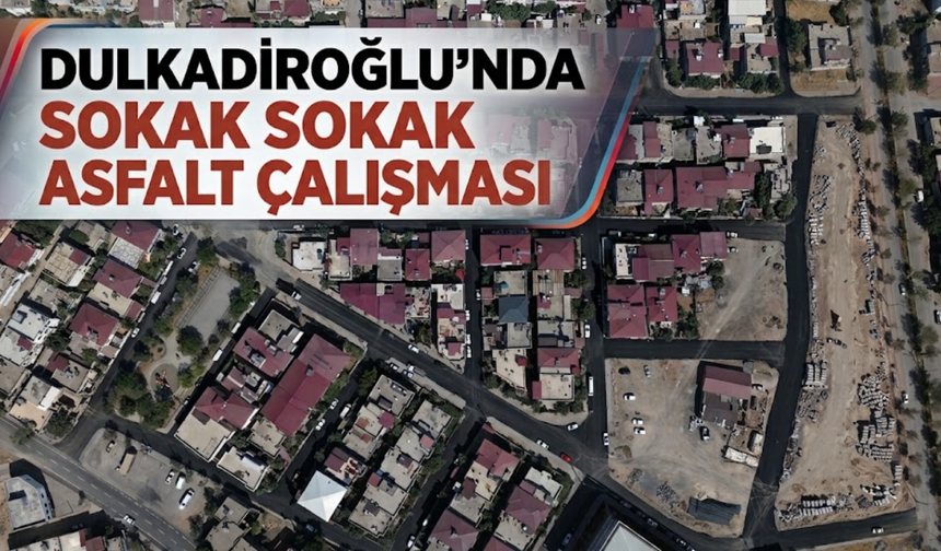 Büyükşehir, Şeyh Şamil’i sıcak asfaltla yeniliyor