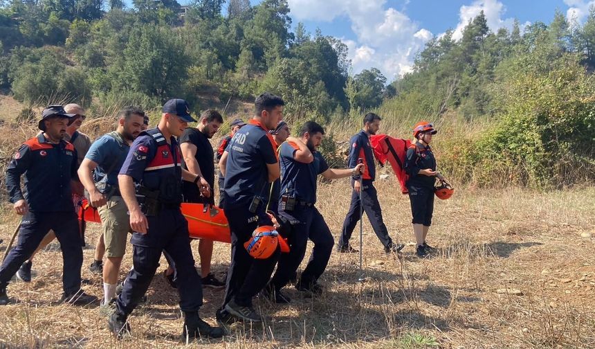 Kahramanmaraş’ta kanyonda yaralanan vatandaş kurtarıldı