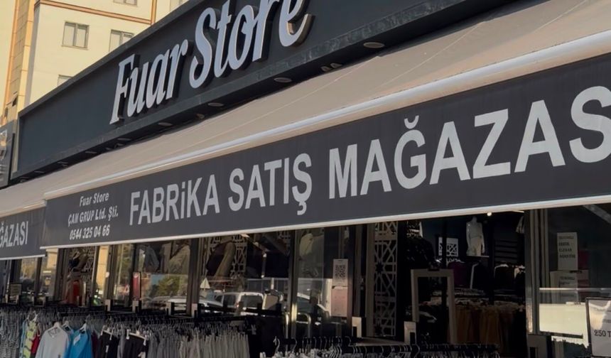 Kahramanmaraş’ta okul kıyafetleri Fuar Store’da