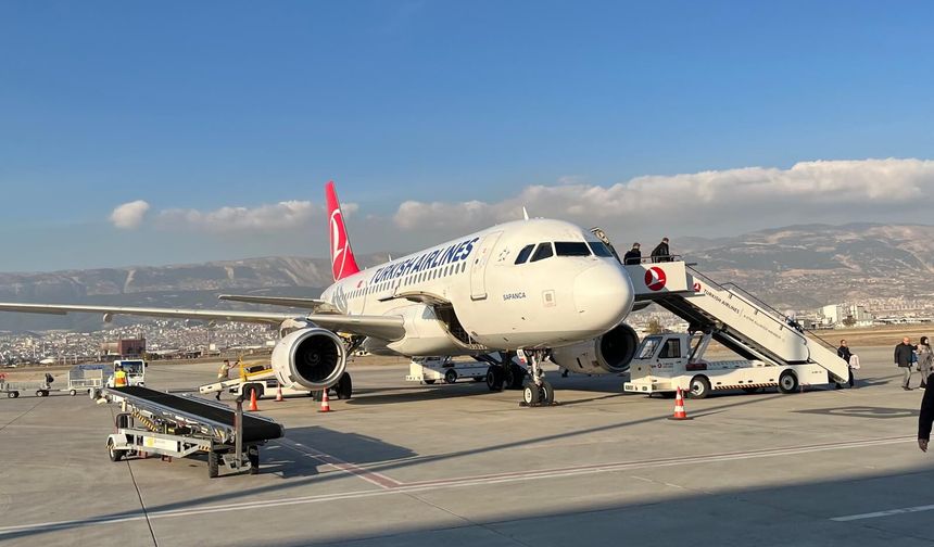 Kahramanmaraş Havalimanı ağustosta 36 bin yolcu ağırladı