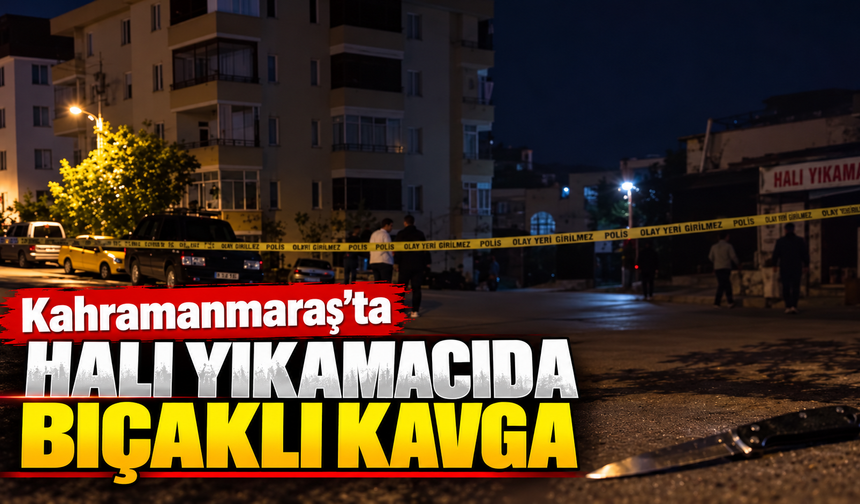 Halı yıkamacıda çıkan kavgada 2 kişi yaralandı