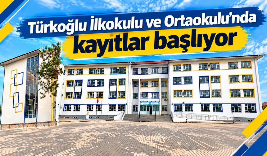Türkoğlu’nda yeni eğitim yuvası hizmete giriyor