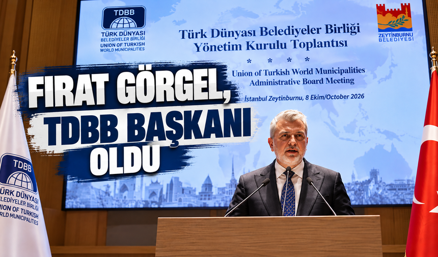 Fırat Görgel, TDBB başkanlığını devraldı