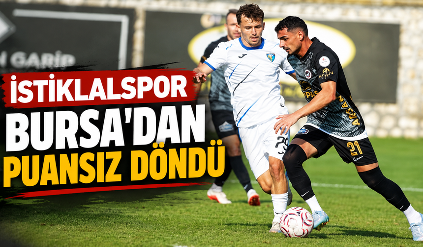 İstiklalspor, Karacabey deplasmanında 3-1 mağlup oldu