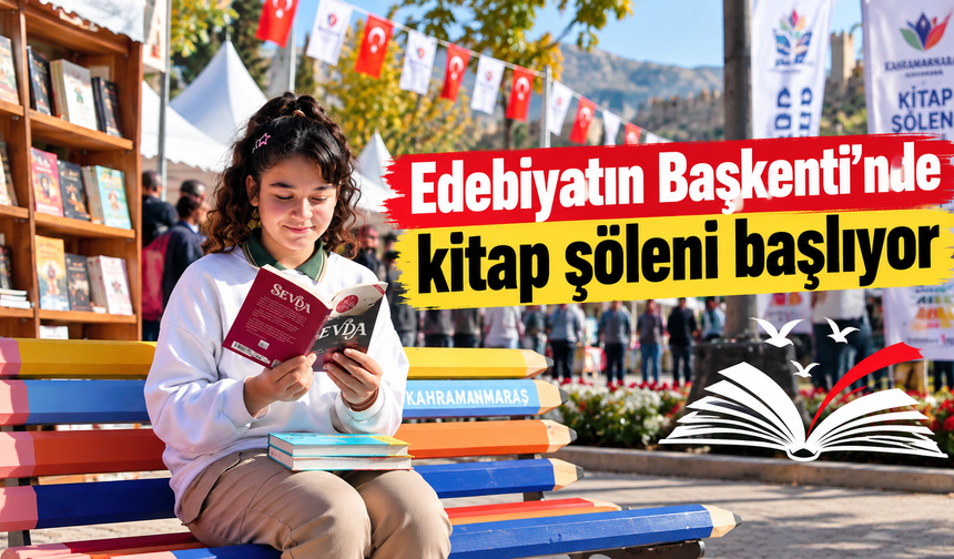 Kahramanmaraş Kitap Fuarı yarın kapılarını açıyor