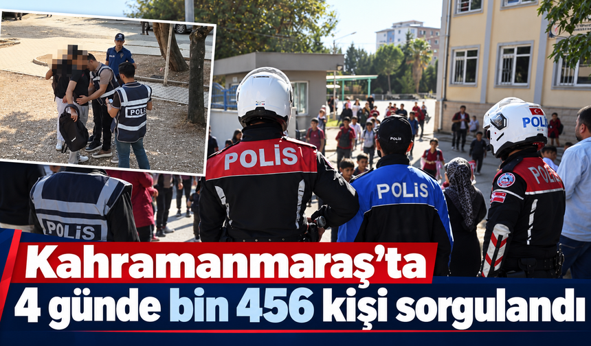 Kahramanmaraş’ta çocuk ve gençler için denetim