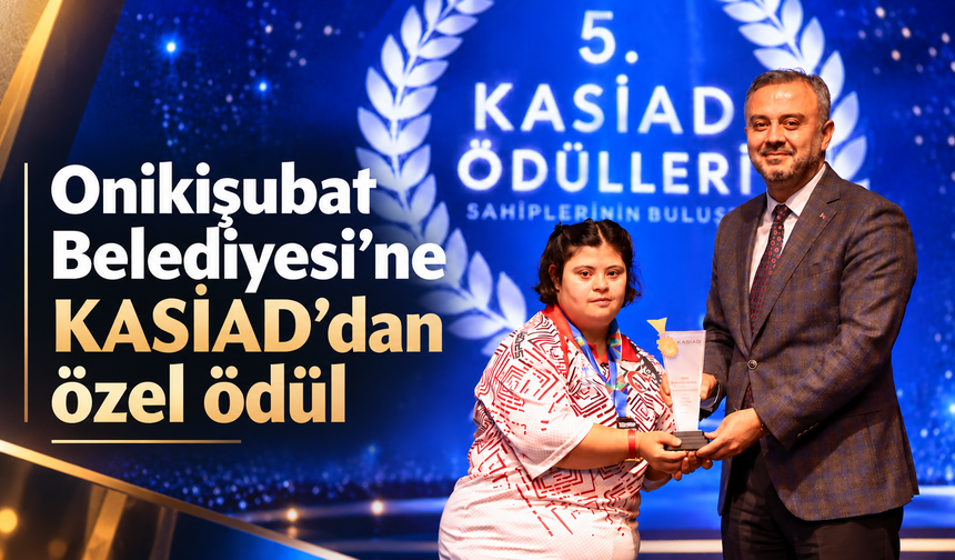 Hanifi Toptaş’a KASİAD Özel Ödülü