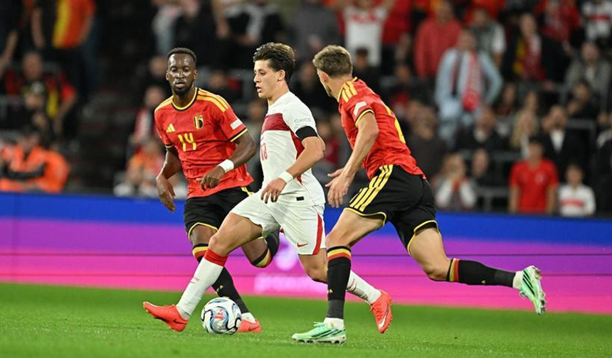 Belçika’dan Türkiye’ye 3-0’lık darbe