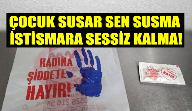 Kadına Yönelik Şiddete ve Çocuk İstismarına Esnaf'tan Destek