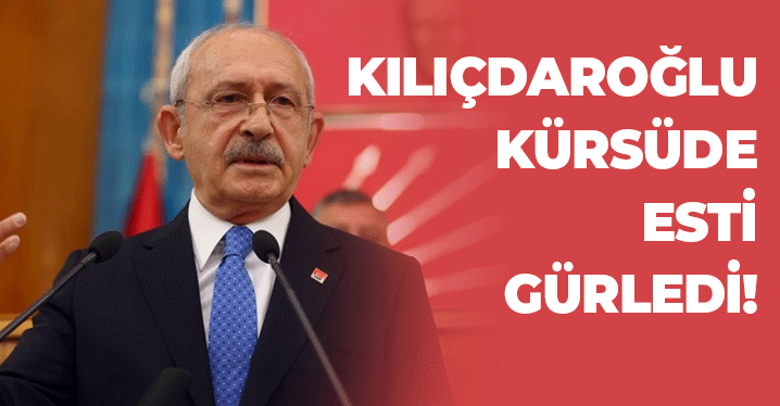 Kürsüde Esti Gürledi: "Sende Onur Varsa İstifa Et"