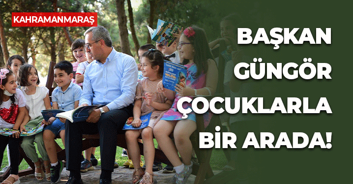 Başkan Güngör Çocuklarla Satranç Oynayıp, Şiirler Okudu