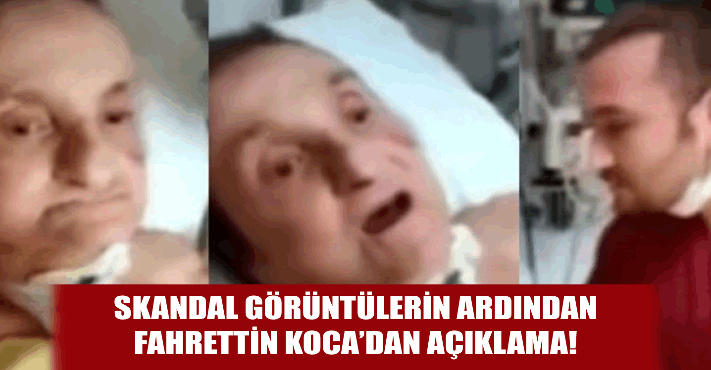 Skandal görüntülerin ardından Fahrettin Koca'dan açıklama!