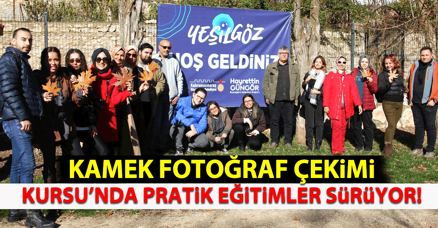 KAMEK Fotoğraf Çekimi Kursu’nda Pratik Eğitimler Sürüyor!