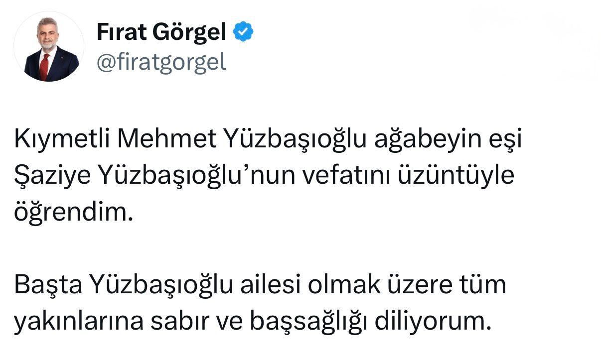 Taziye Mesajı