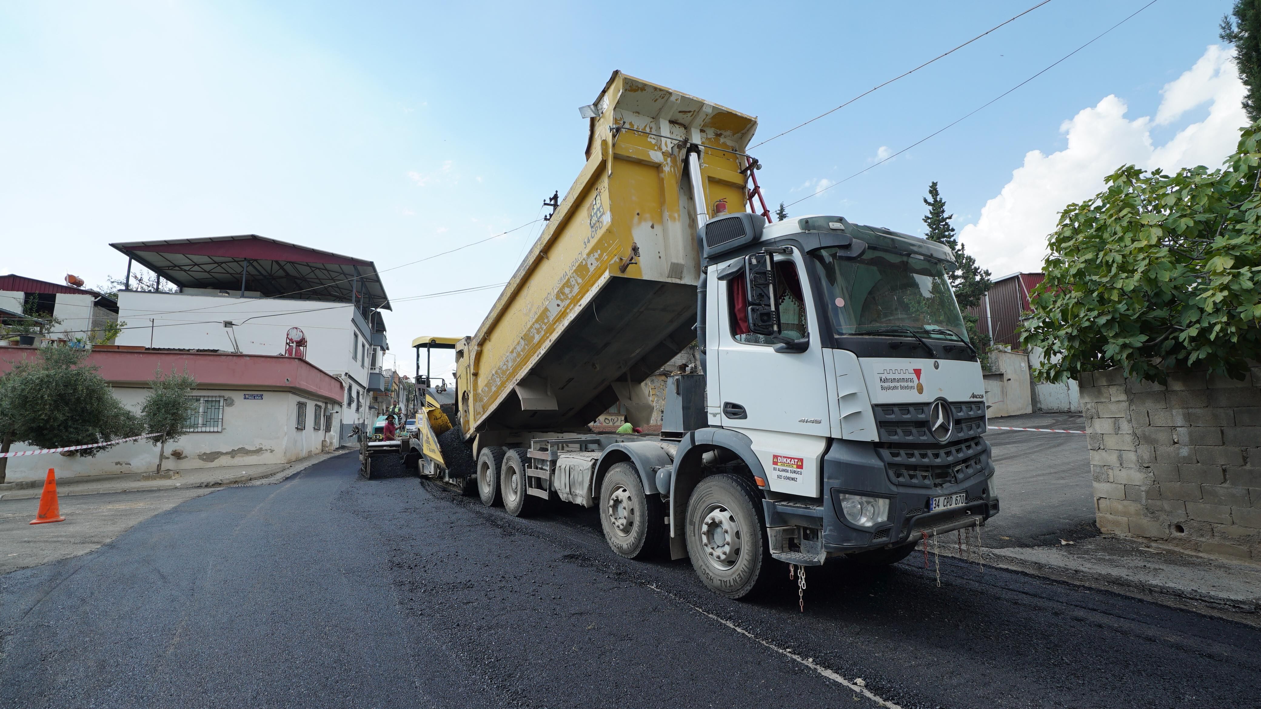 Şeyh Şamil Mahallesi Asfalt1